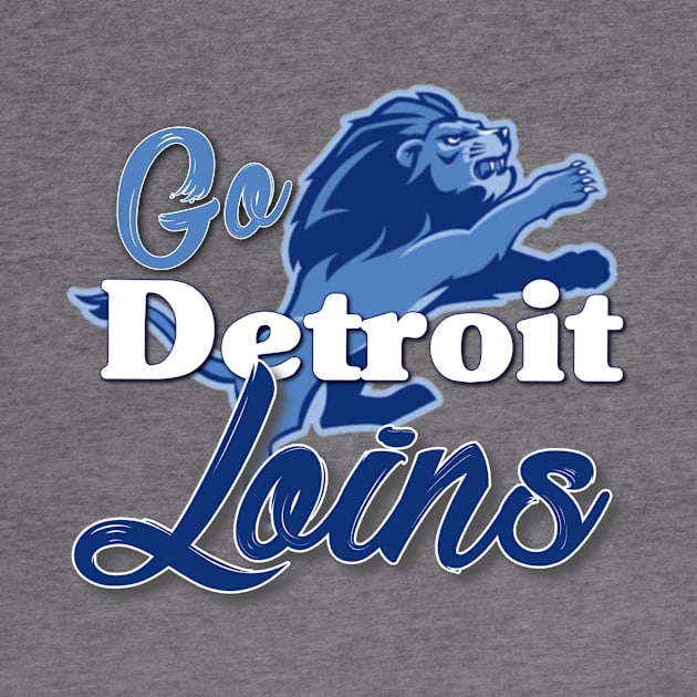 detroit lions by Light Up Glow 